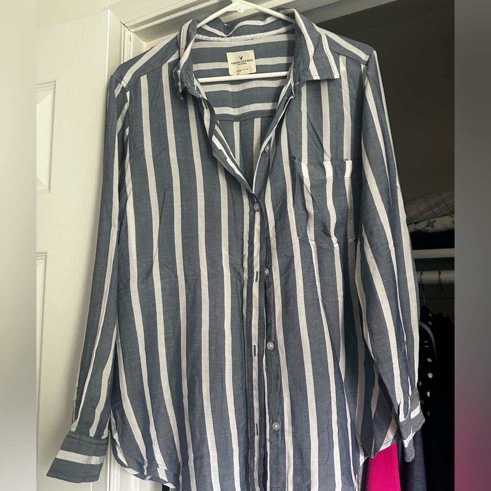 Abercrombie shirt-L